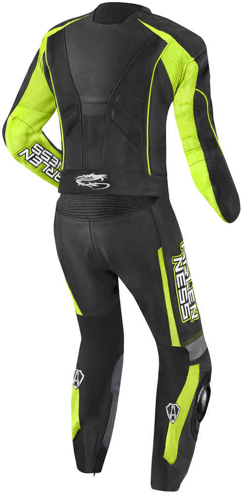 Arlen Ness Edge Two Piece Motorcycle Leather Suit
