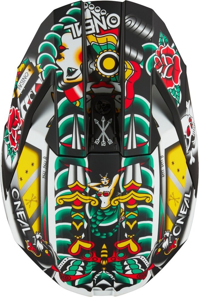 Oneal 3SRS Inked Motocross Helmet