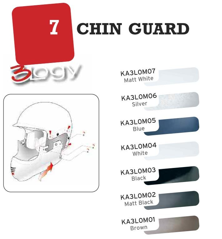 Suomy 3Logy Chin Guard