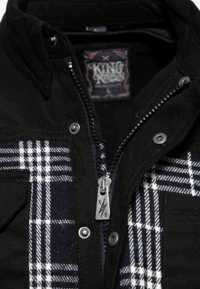 King Kerosin Lone Wolf Blanko Adventure Functional Shirt