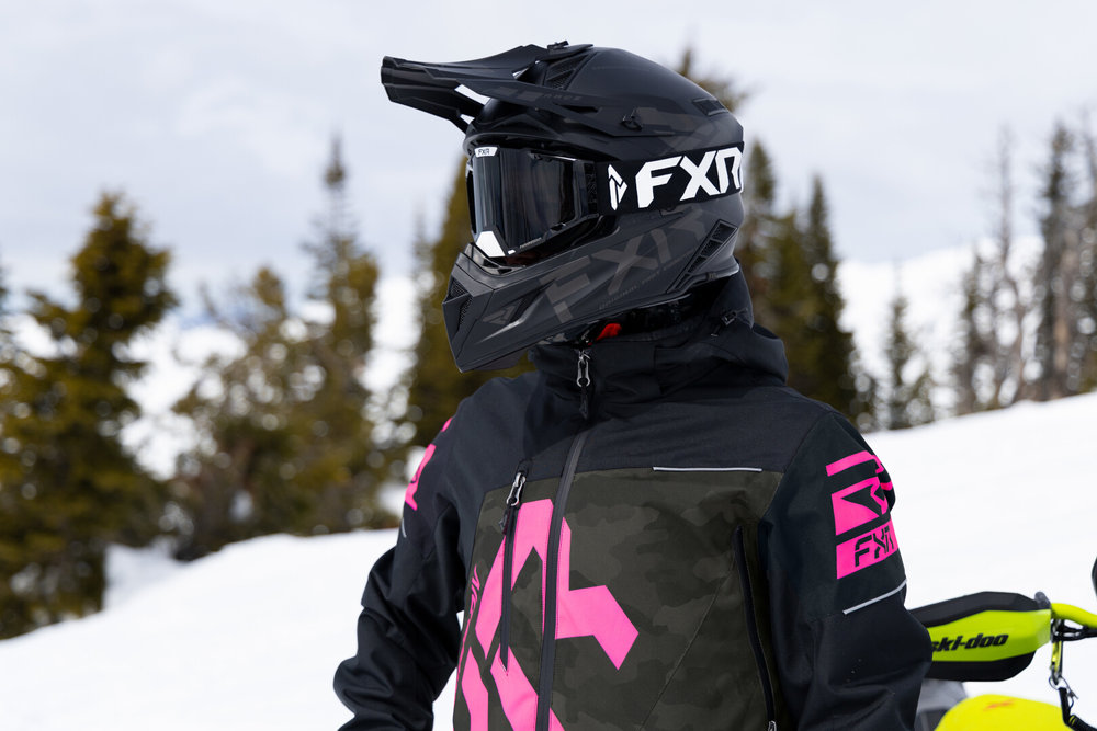 FXR CX Lite Camouflage Ladies One Piece Snowmobile Suit