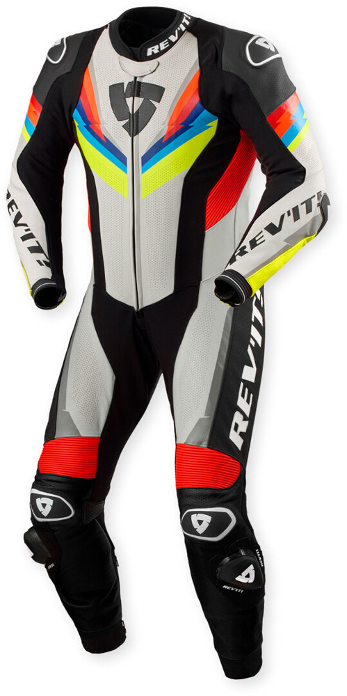 Revit Quantum 3 perforated One Piece Motorcycle Leather Suit
