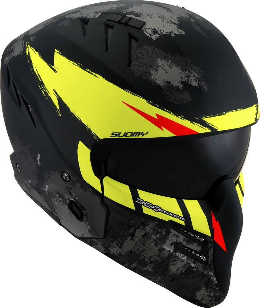 Suomy Armor Hi Volt Jet Helmet