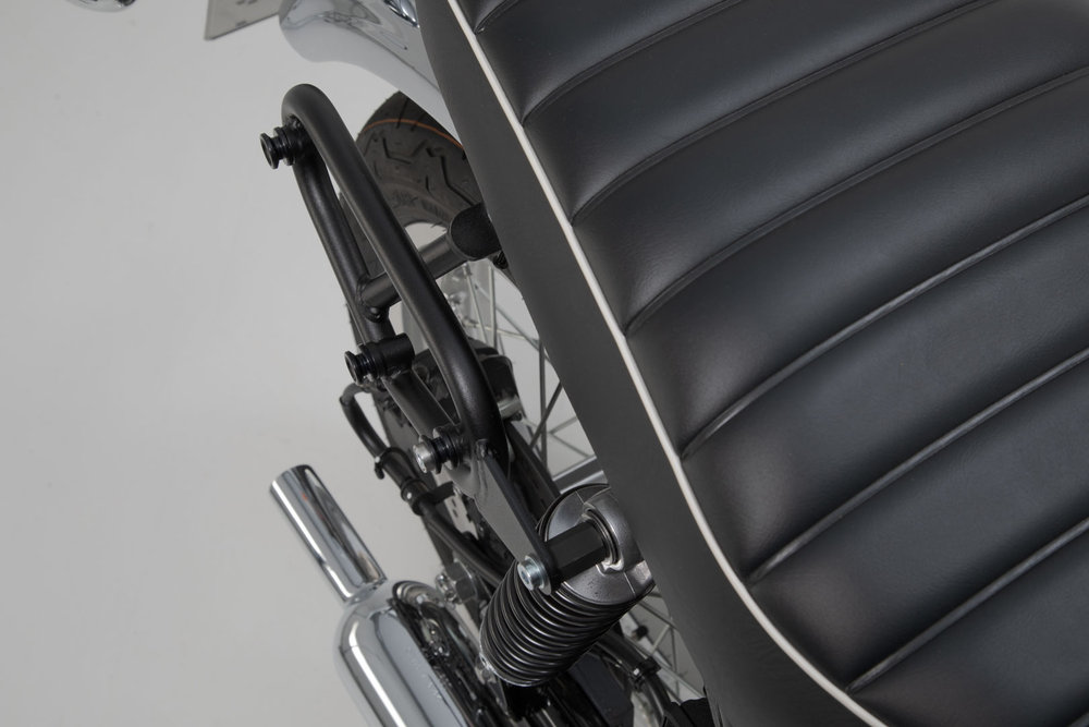 SW-Motech URBAN ABS side case system - 2x 16,5 l. Kawasaki W800 / Street / Cafe, W650.