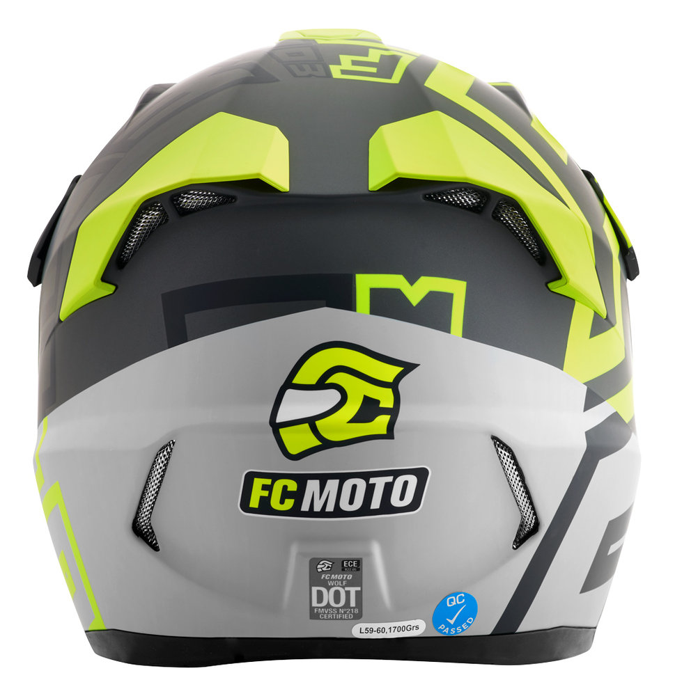 FC-Moto Merkur Flex Motocross Helmet