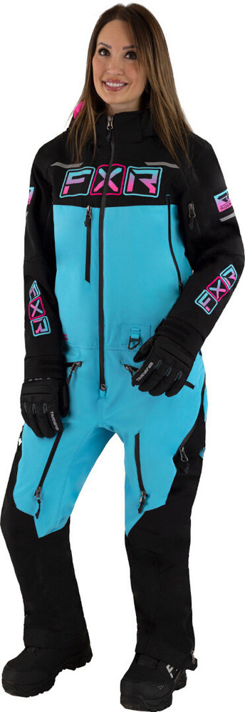 FXR Maverick F.A.S.T. Insulated Ladies One Piece Snowmobile Suit