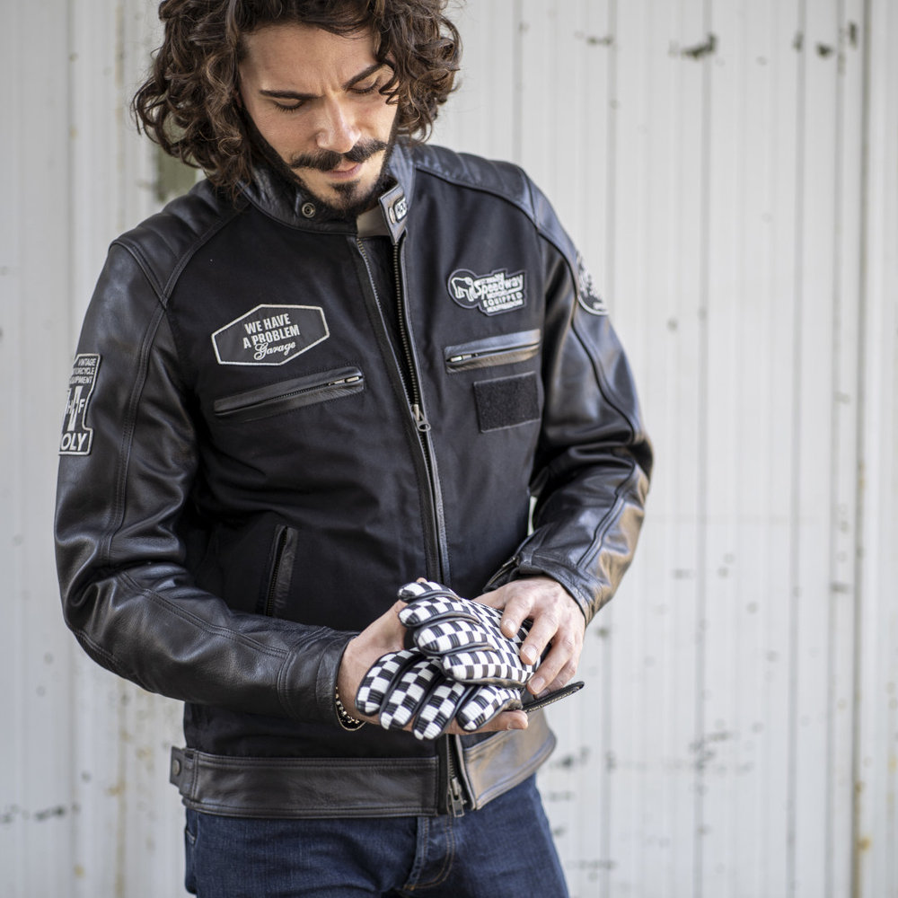HolyFreedom Zero TL motorcycle leather/textile jacket