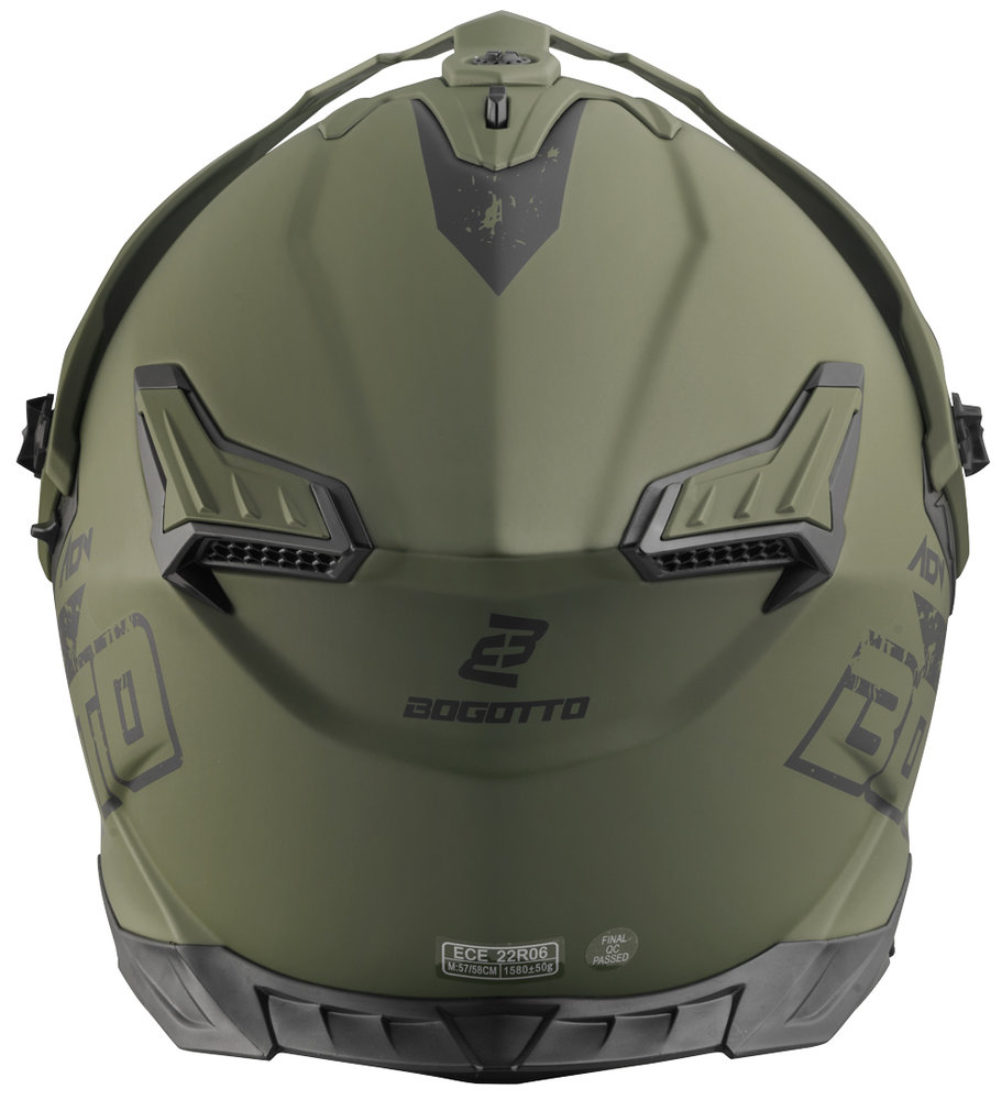 Bogotto FG-601 Duo Fiberglass Enduro Helmet