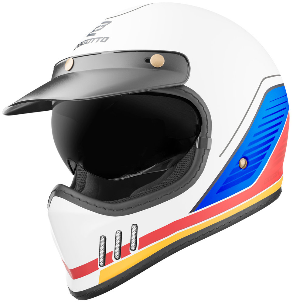 Bogotto FF980 EX-R Caferacer Cross Helmet