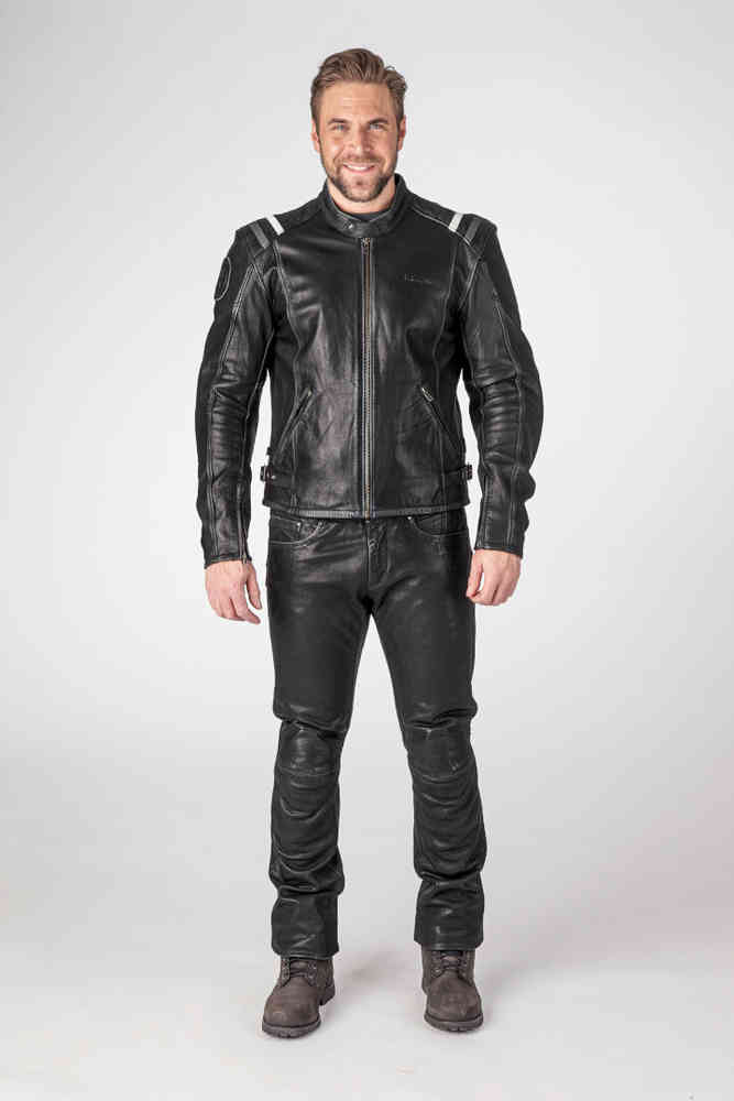 Halvarssons Skalltorp Motorcycle Leather Jacket