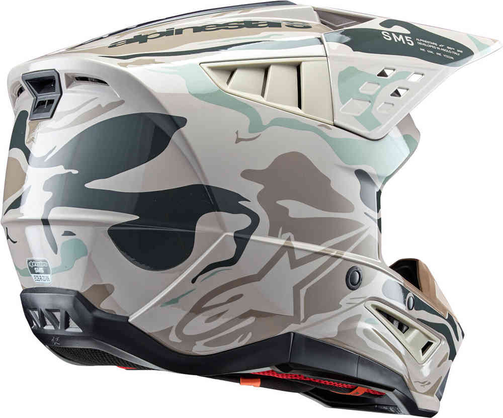 Alpinestars S-M5 Mineral 2024 Motocross Helmet