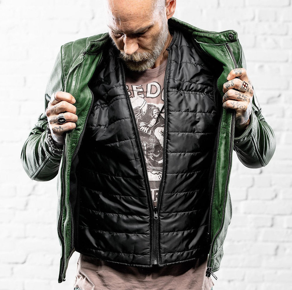 HolyFreedom Zero Evolution Motorcycle Leather Jacket