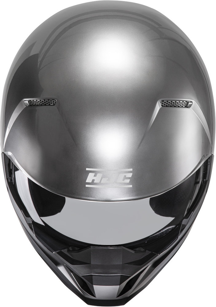 HJC i20 Hyper Silver Jet Helmet