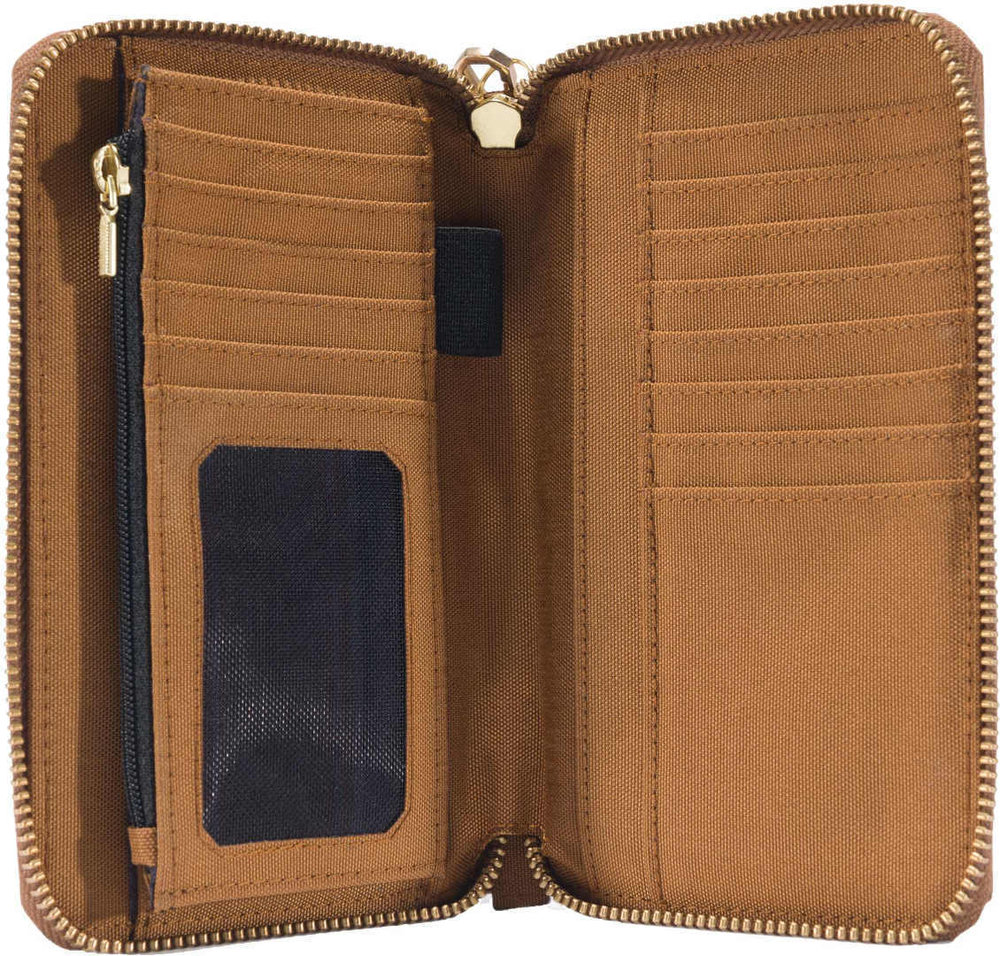 Carhartt Nylon Duck Lay-Flat Clutch Ladies Wallet
