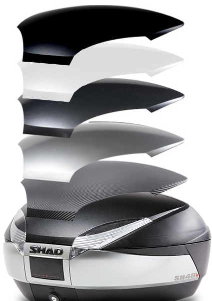 SHAD SH48 New Titanium Topcase
