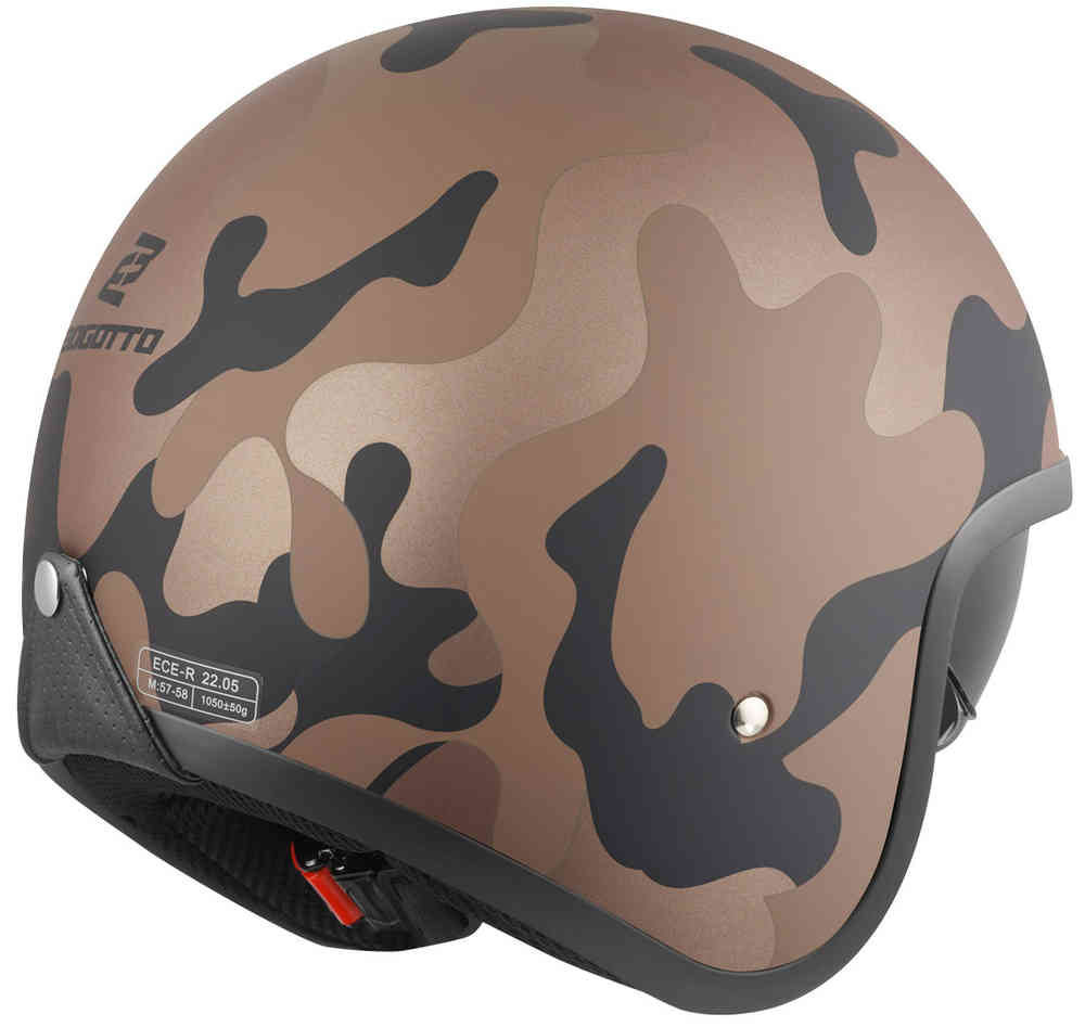 Bogotto V537 Camo Jet Helmet