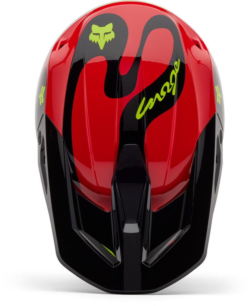 FOX V1 Emotion Motocross Helmet