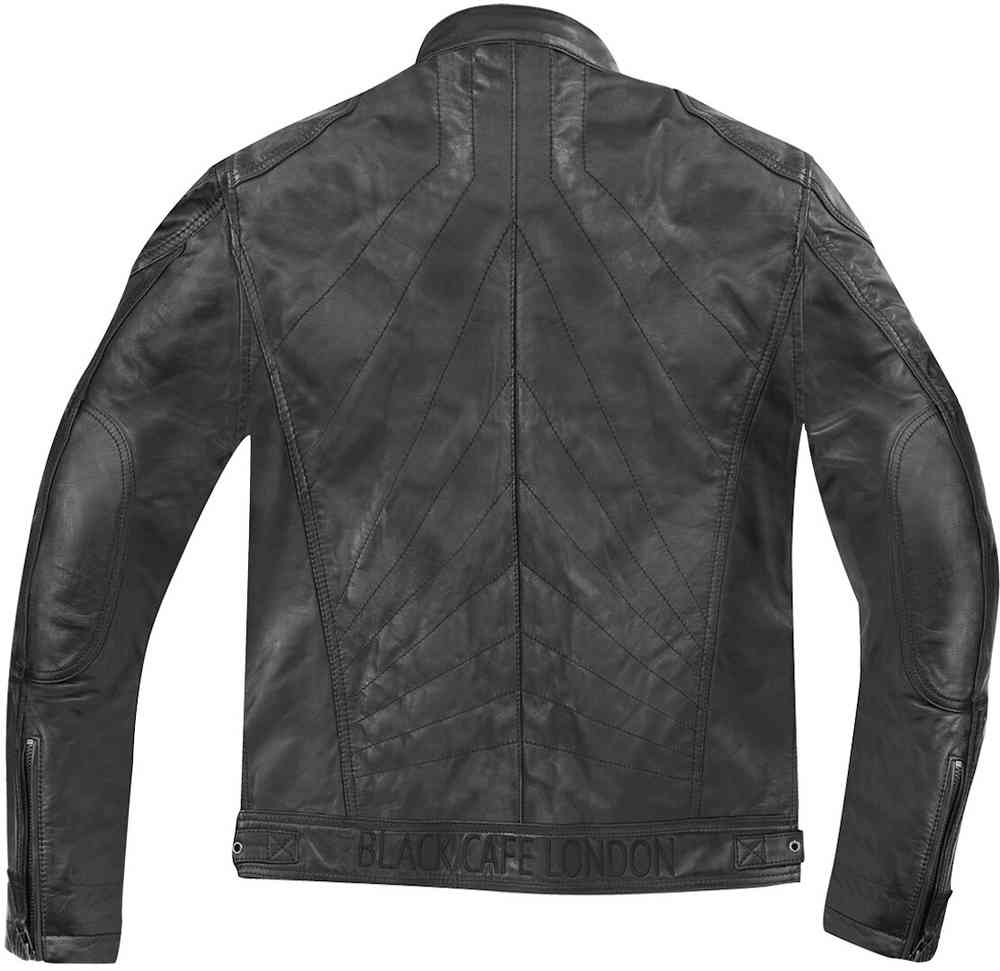 Black-Cafe London Atlanta Motorcycle Leather Jacket