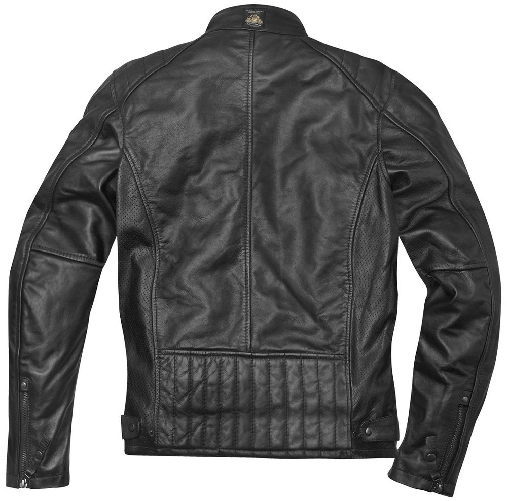 Black-Cafe London Toronto Motorcycle Leather Jacket