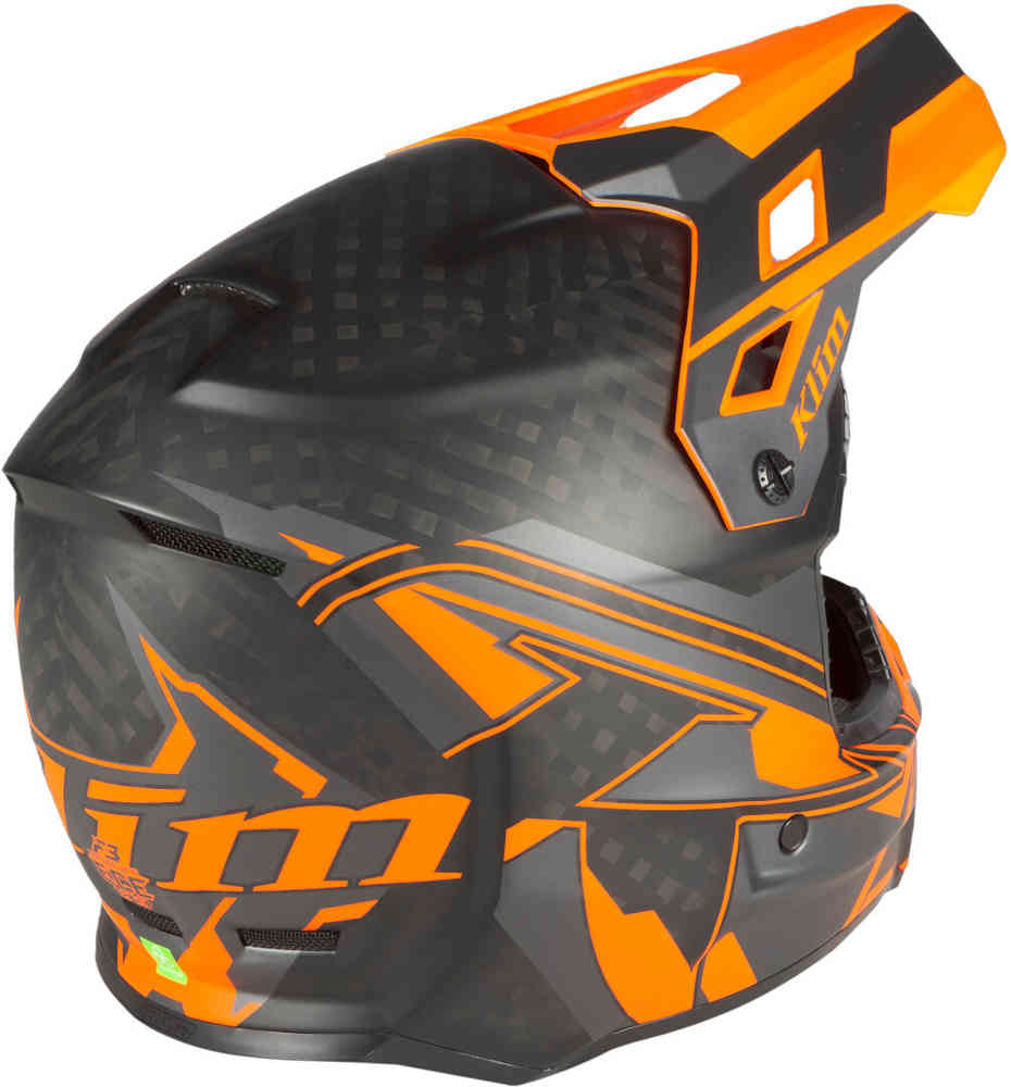 Klim F3 Carbon Pro Ascent Snowmobile Helmet