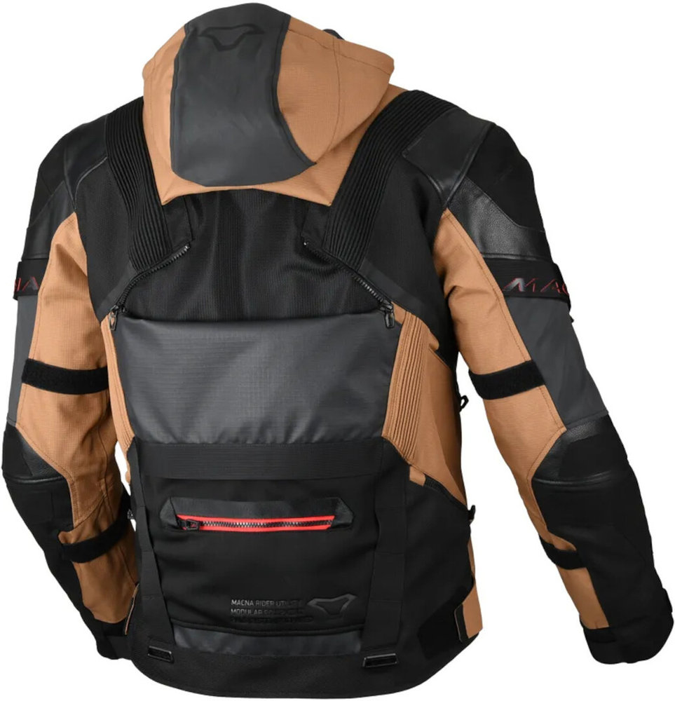 Macna Tryton NightEye waterproof Motorcycle Leather/Textile Jacket