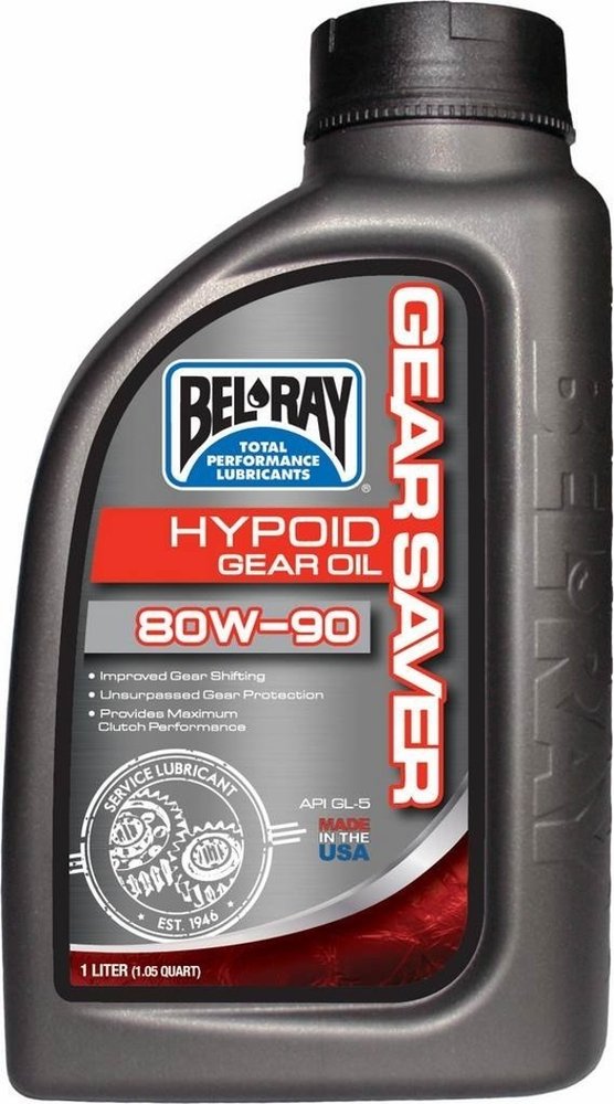 Bel-Ray Gear Saver Hypoid 80W-90 Transmission Oil 1 Liter