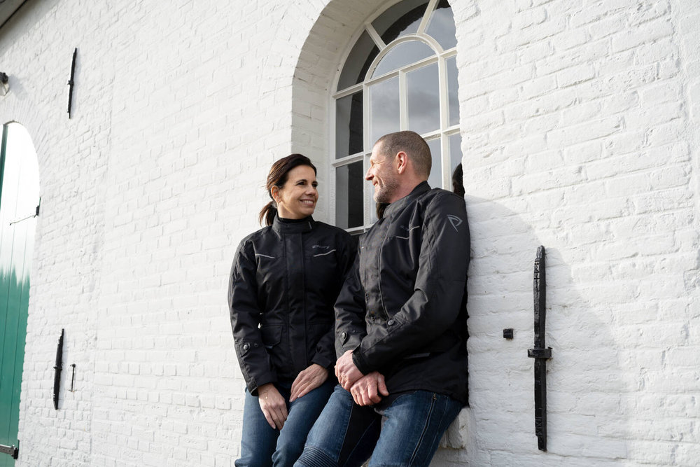 DIFI Cage Aerotex waterproof Ladies Motorcycle Textile Jacket