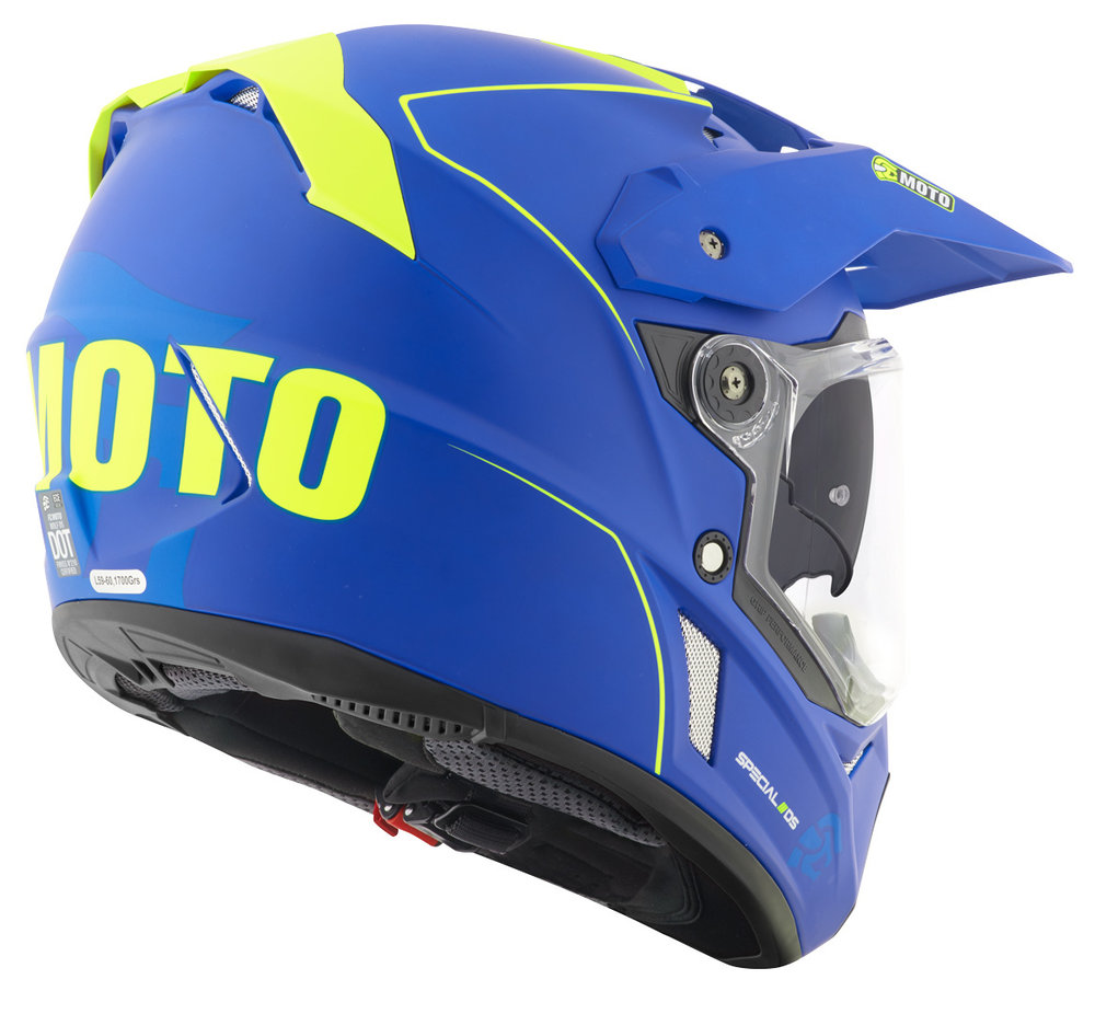 FC-Moto Merkur Pro Straight Enduro Helmet