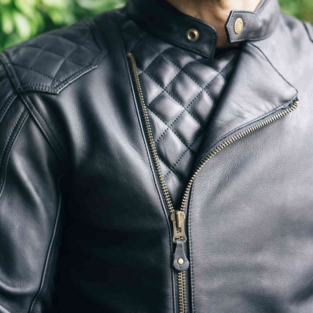 Merlin Chester D3O Cafe Motorcycle Leather Jacket