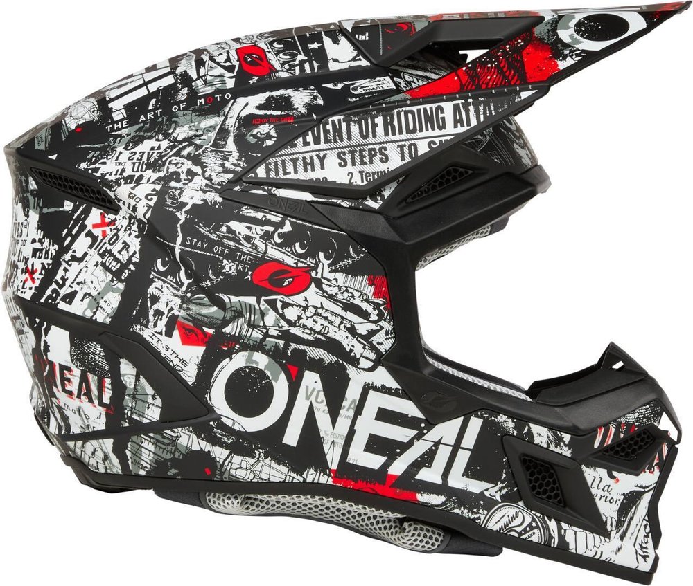 Oneal 3SRS Attack Motocross Helmet