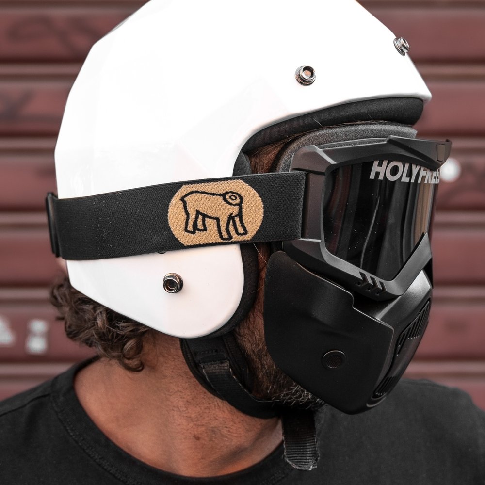 HolyFreedom Fat Rat Motocross Goggles + Mask Set