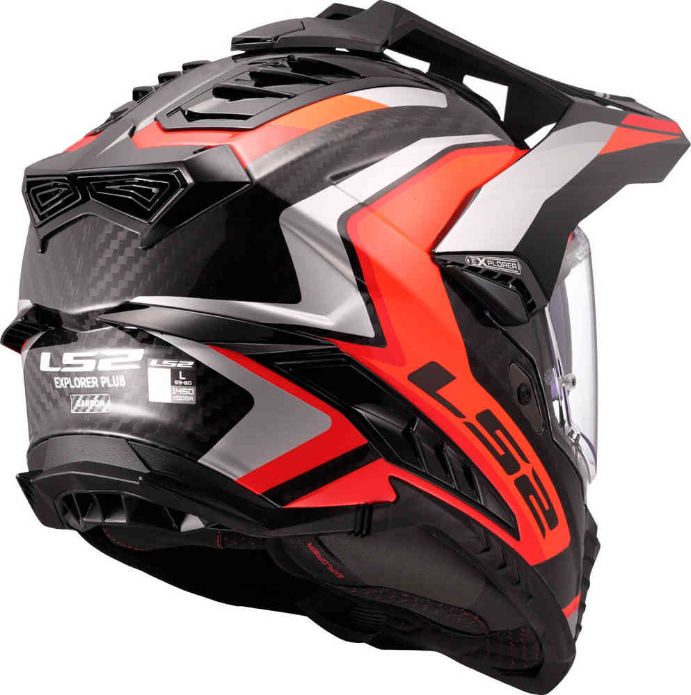 LS2 MX701 Explorer Carbon Frontier II Motocross Helmet