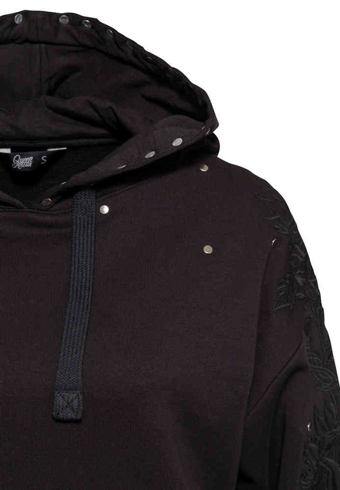 Queen Kerosin Rose Face Ladies Hoodie