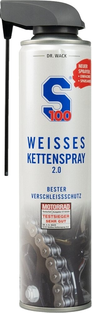 S100 White Chain Spray 2.0 2025 400 ml
