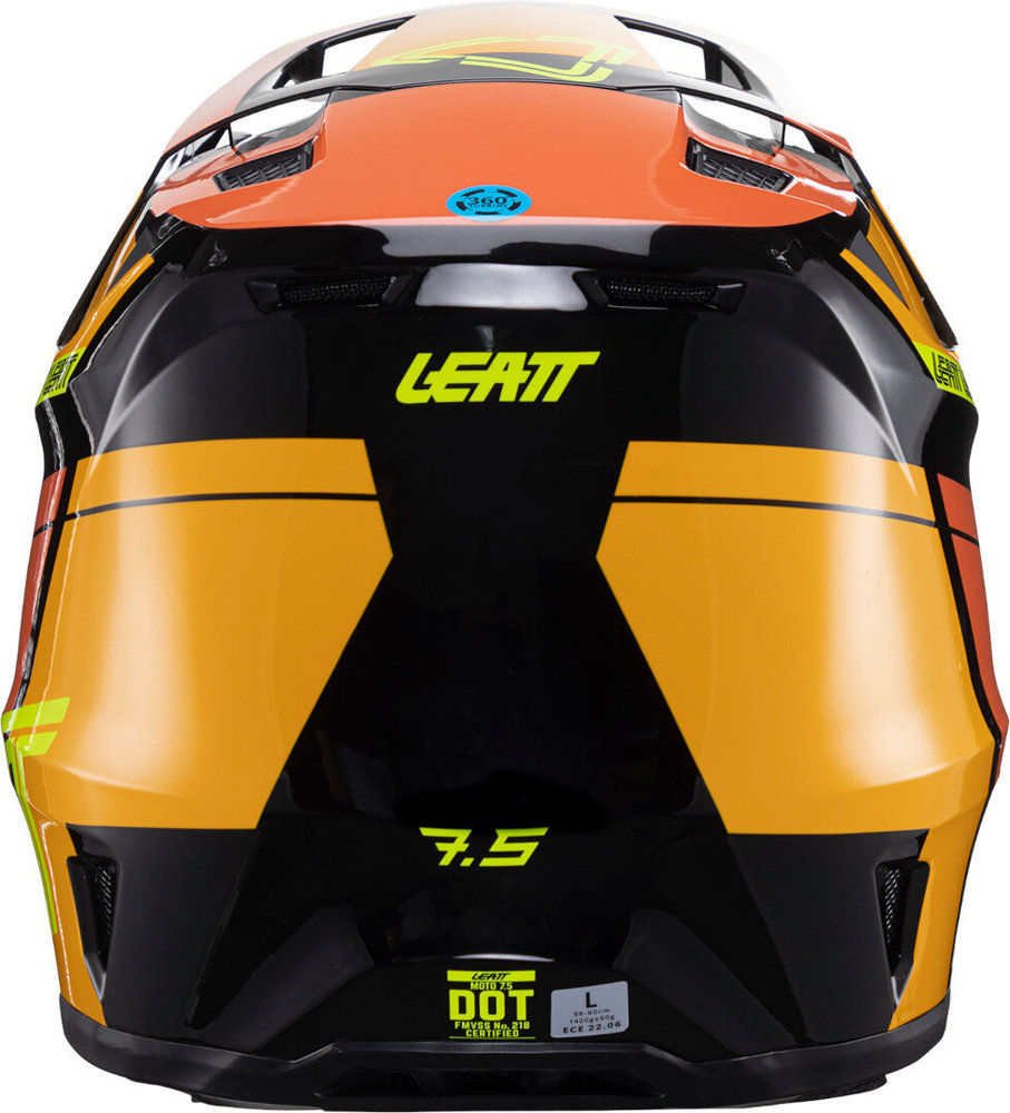 Leatt 7.5 V24 Motocross Helmet with Goggles