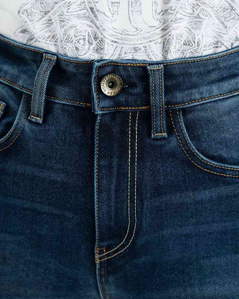 Rokker Rokkertech High Waist Ladies Motorcycle Jeans