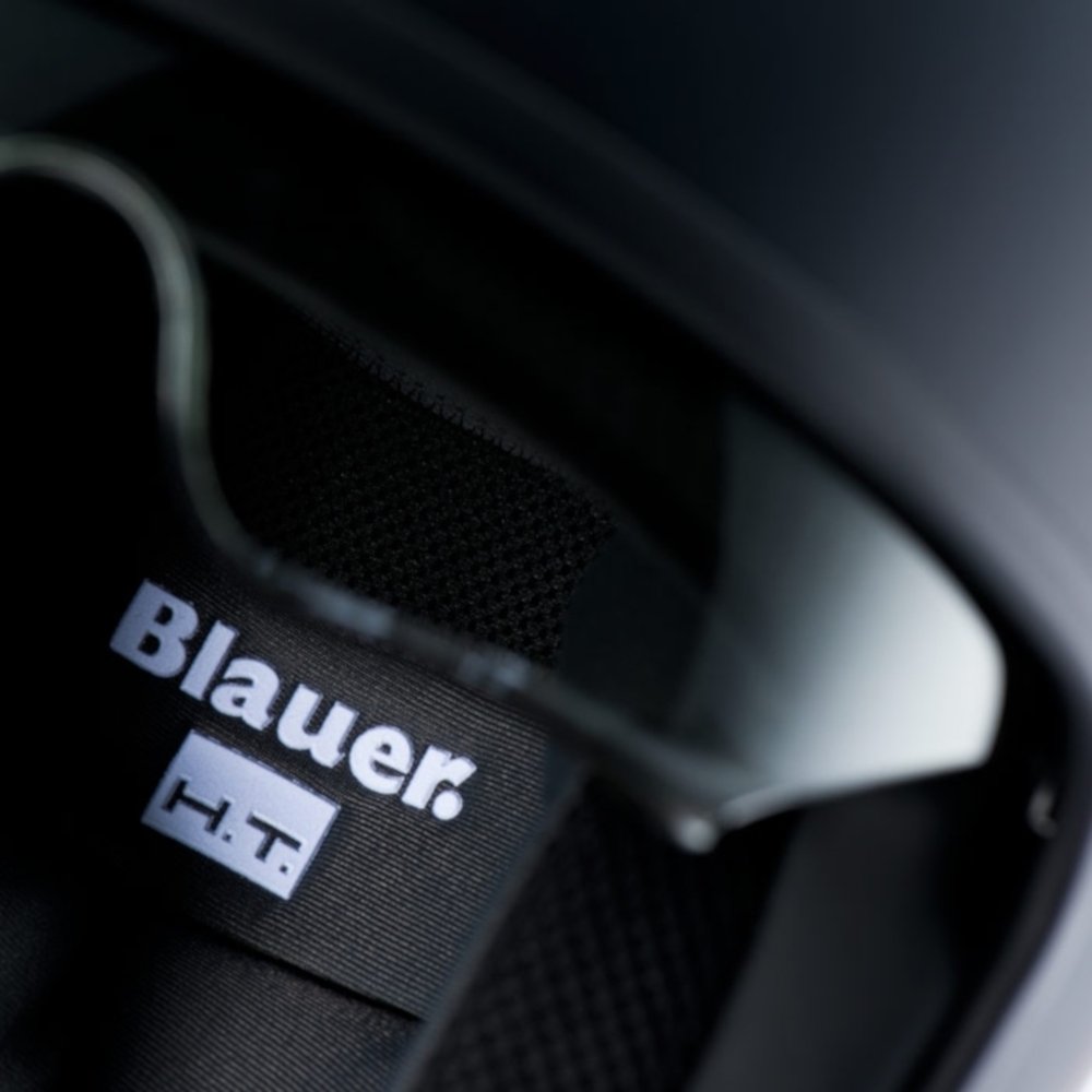 Blauer Pilot 1.1 Monochrome Black Matte Jet Helmet