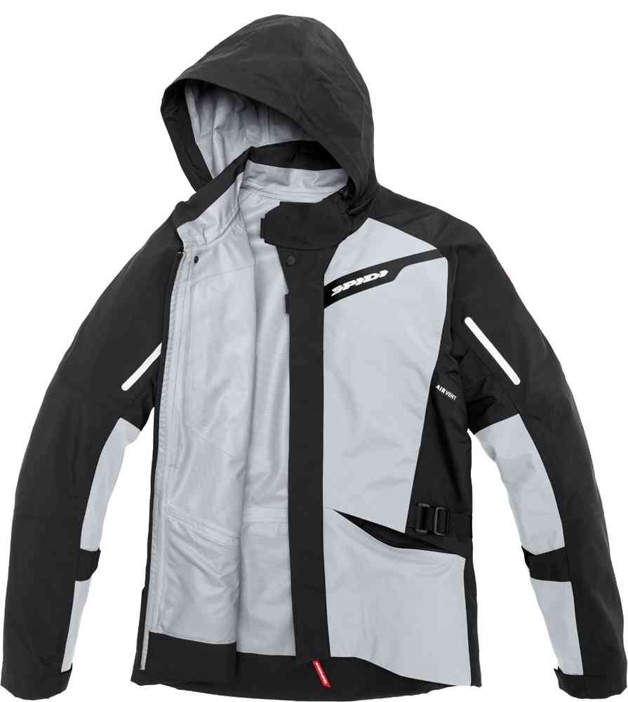 Spidi Mission-T Shield H2Out Step-InArmor Motorcycle Textile Outer Jacket
