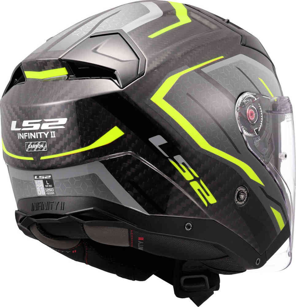 LS2 OF603 Infinity II Carbon Urus Jet Helmet