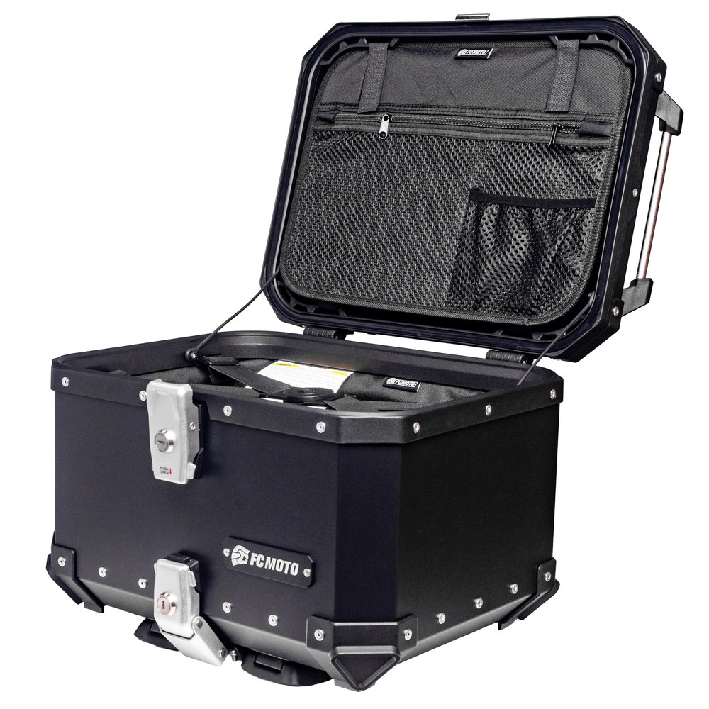 FC-Moto Terreno Expert 45 L Alu Topcase with adjustable backrest