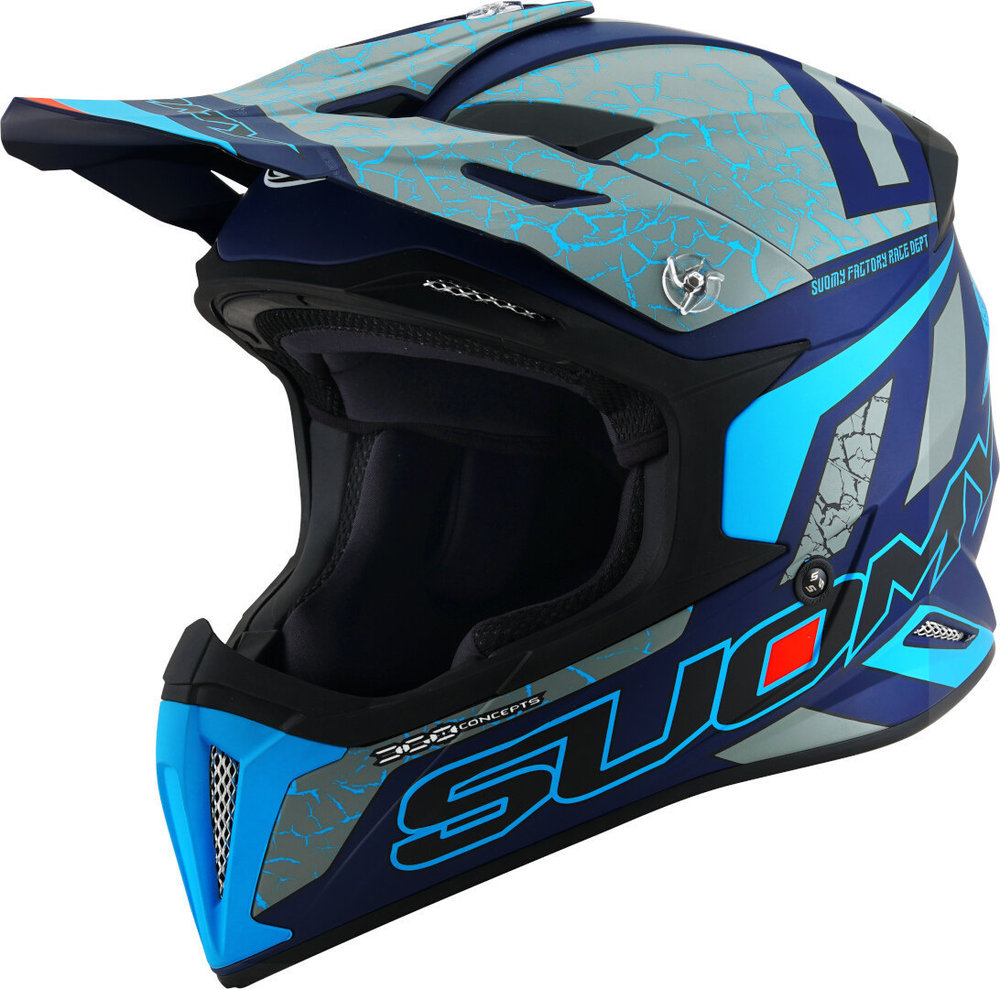 Suomy X-Wing Reel E06 Motocross Helmet