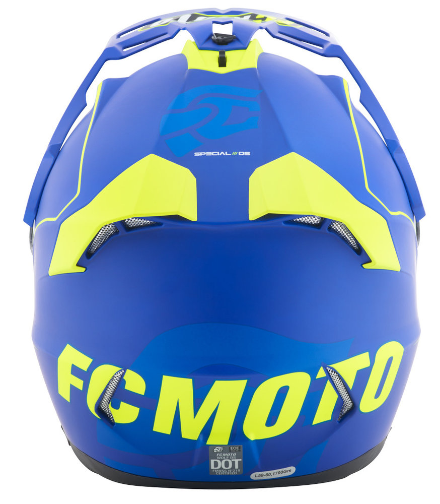 FC-Moto Merkur Pro Straight Enduro Helmet