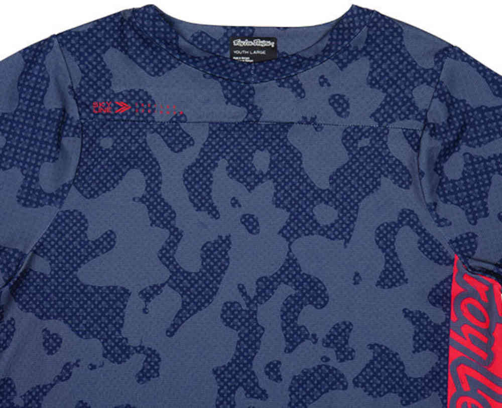 Troy Lee Designs Skyline SS Scrubland Kids Bicycle Jersey
