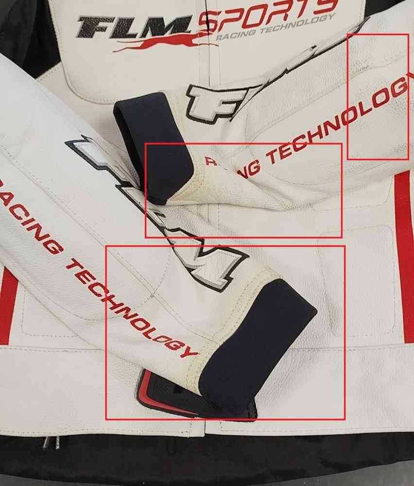 FLM Sports leather combi jacket 1.0 2nd choice item