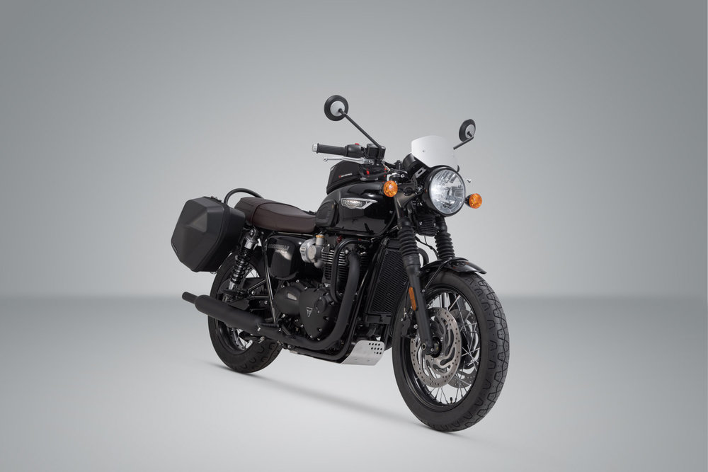 SW-Motech URBAN ABS side case system - 2x 16,5 l. Triumph Bonneville T120 (15-).