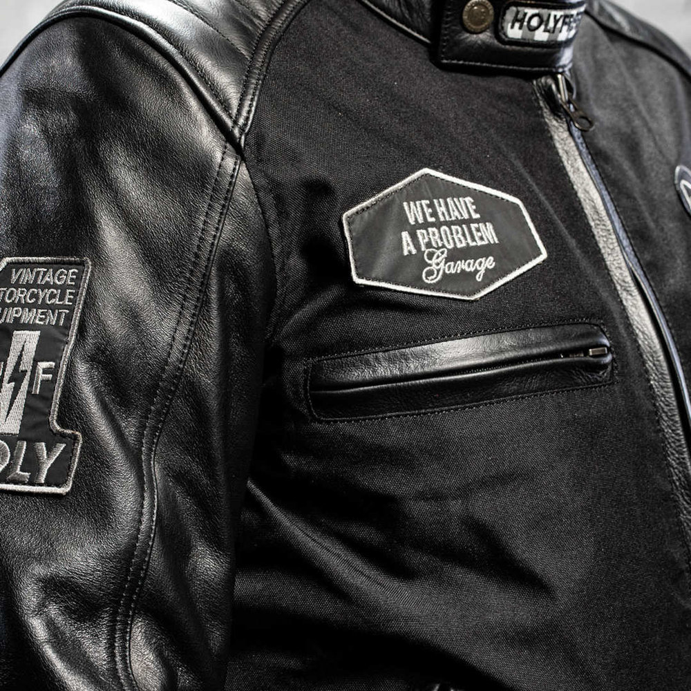 HolyFreedom Zero TL motorcycle leather/textile jacket