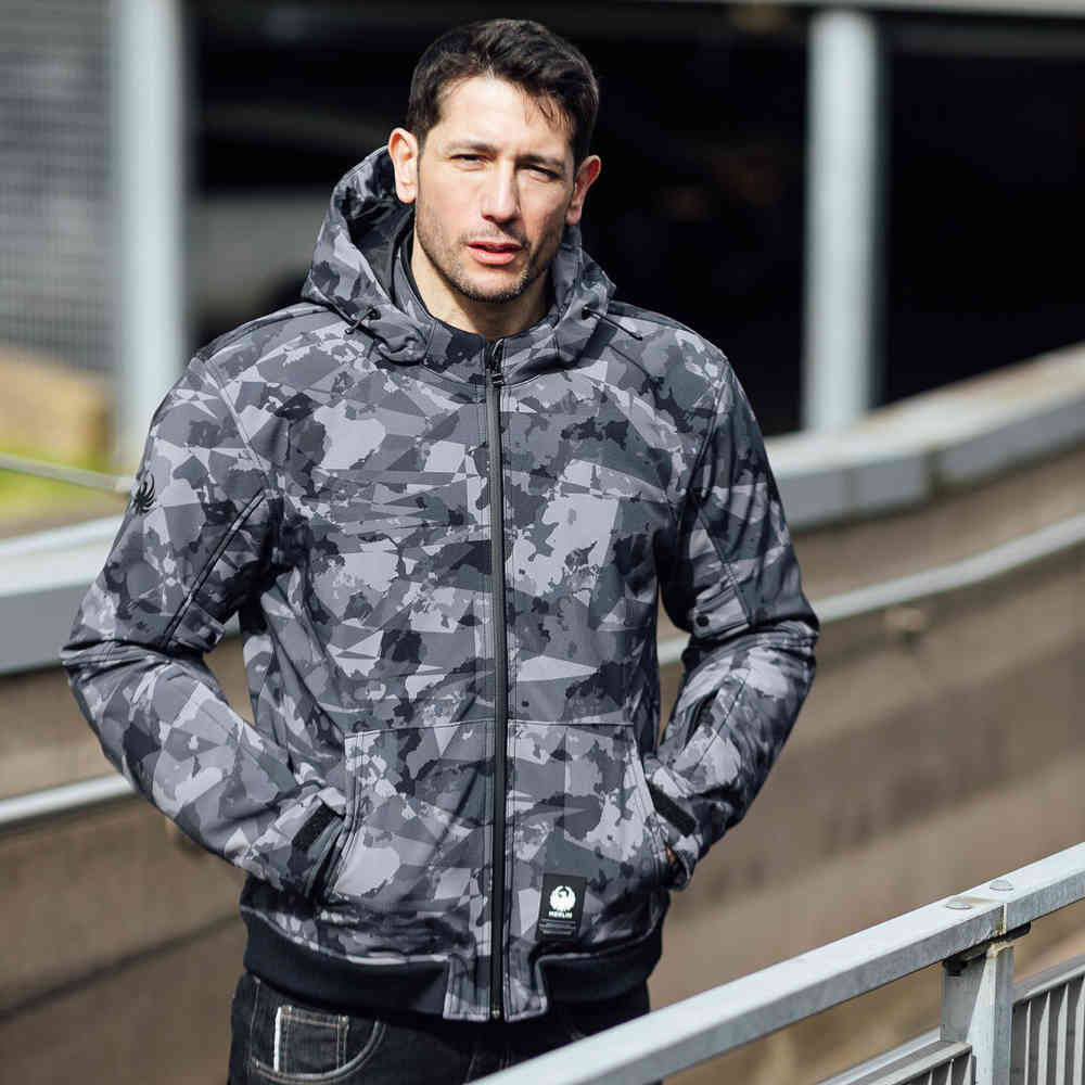 Merlin Torque D3O waterproof Motorcycle Zip Hoodie