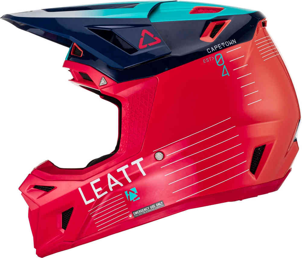 Leatt 8.5 Royal Motocross Helmet with Goggles