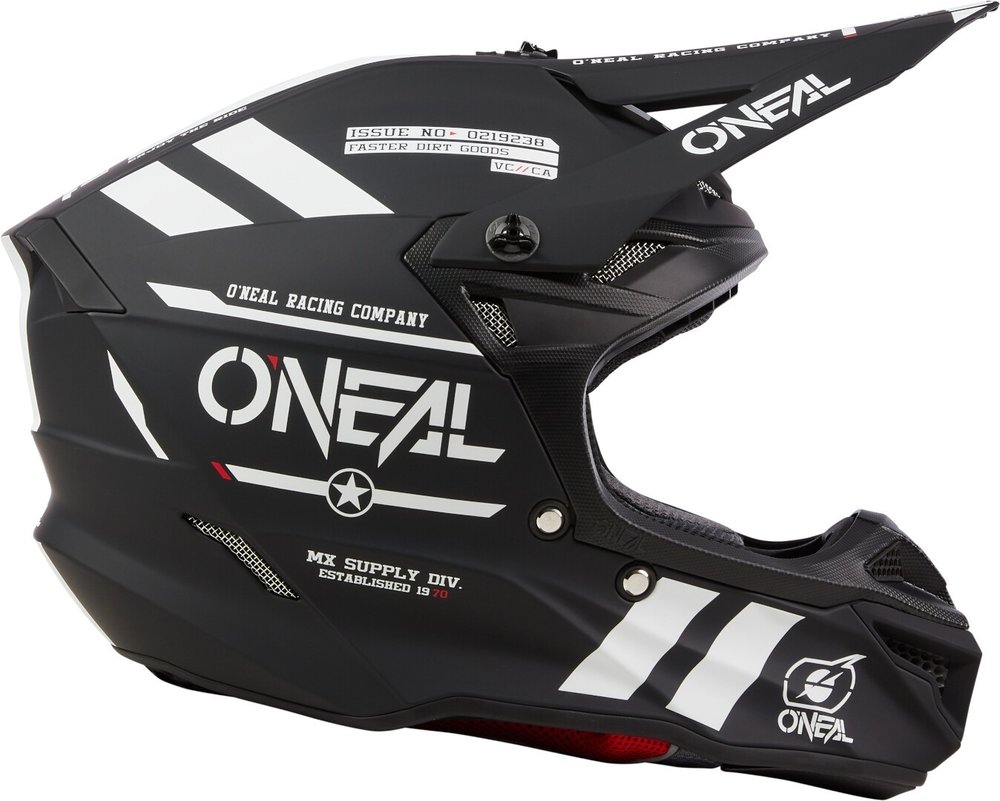 Oneal 5SRS Polyacrylite Warhawk Motocross Helmet
