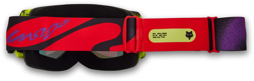 FOX Main Emotion Mirrored Lens Motocross Goggles